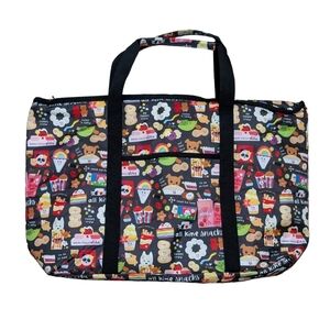 Eden in Love Hawaii Cooler Tote Bag All Kine Snacks print Cute Kawaii